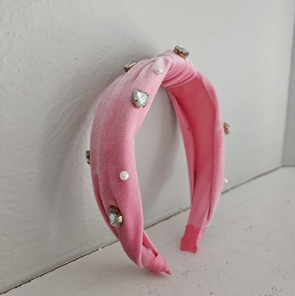 NWOT Target A New Day Pink Crystal Headband - Picture 1 of 3